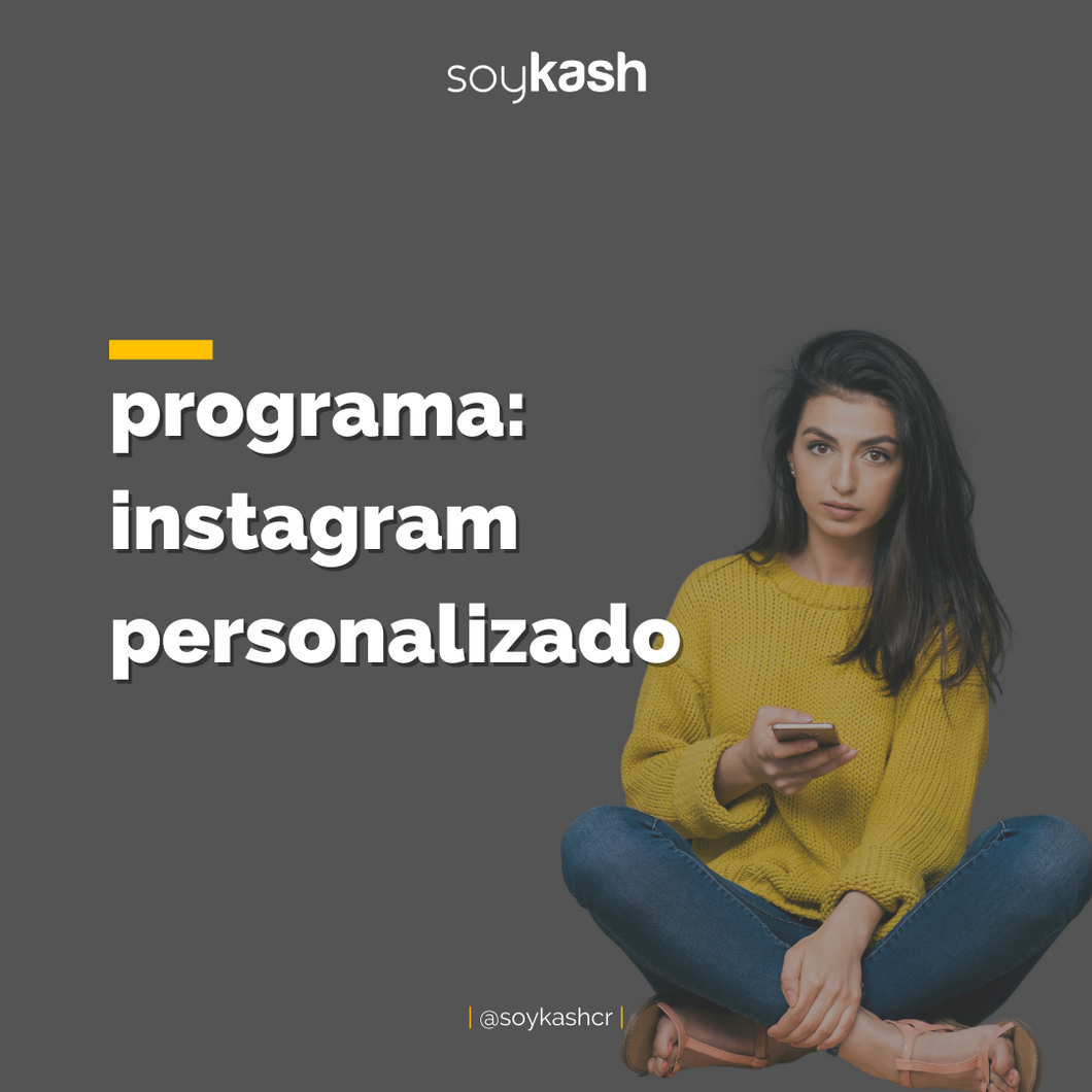 Programa de Instagram personalizado