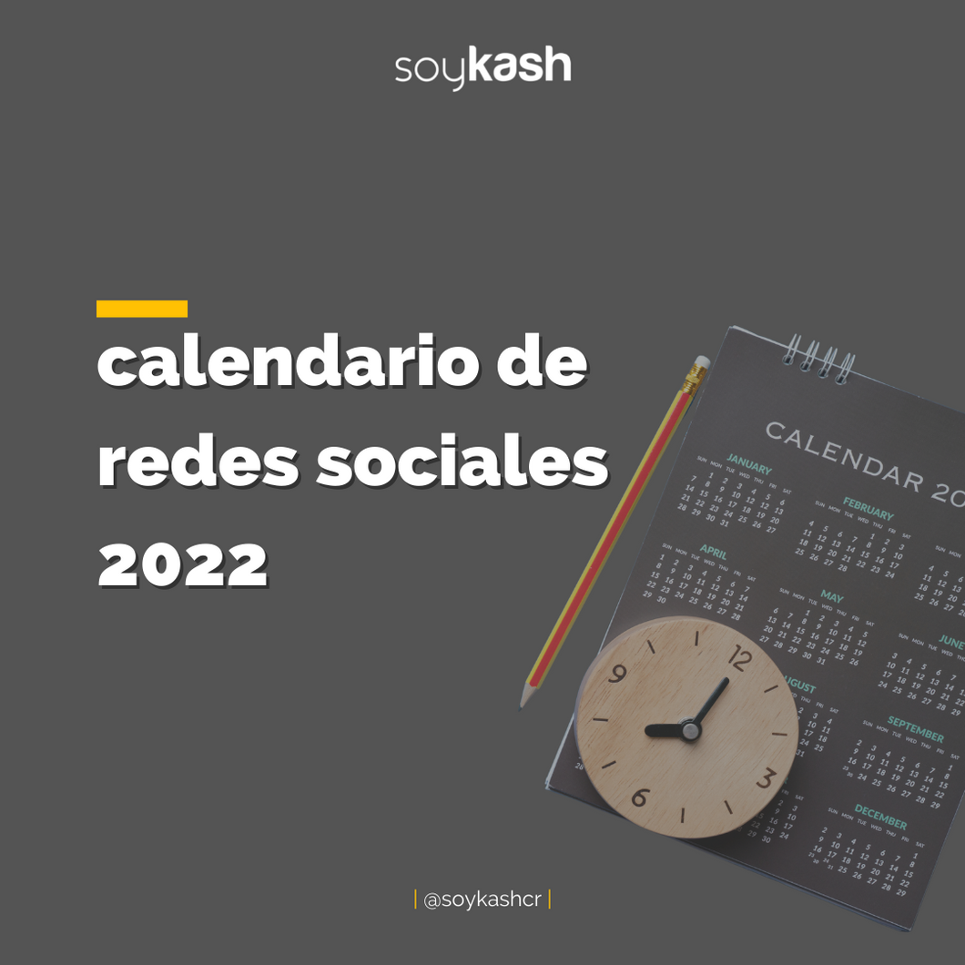 Calendario de Redes Sociales 2022